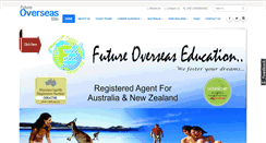 Desktop Screenshot of futureoverseasedu.com